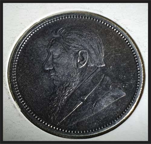 ZAR 1897 2 Shillings, Only 147 500 Minted // COIN HAS GREAT CONDITION // PLEASE SEE CONDITION