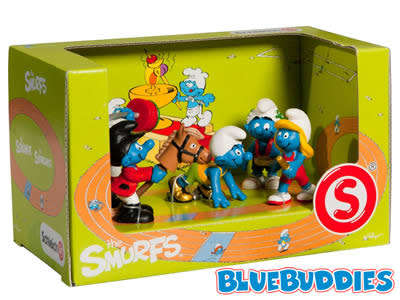 4.1310 Sporty Smurf Set #1.