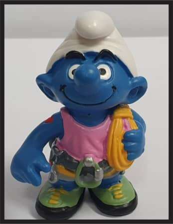 The Smurfs Schleich® Figure - The Climber Smurf 1999 (21016)