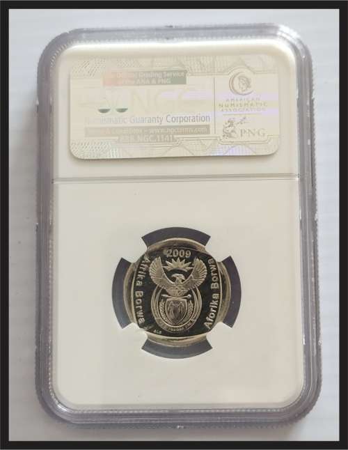 2009 Oom Paul Mintmark R2 // NGC PL66 // 1976 Minted