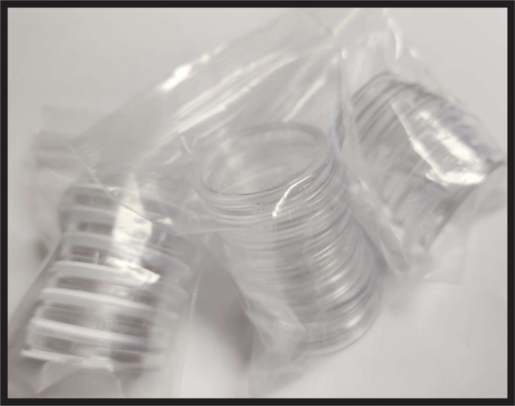 20 X EMPTY R5 COIN CAPSULES