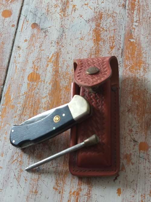 Vintage puma hunting knive