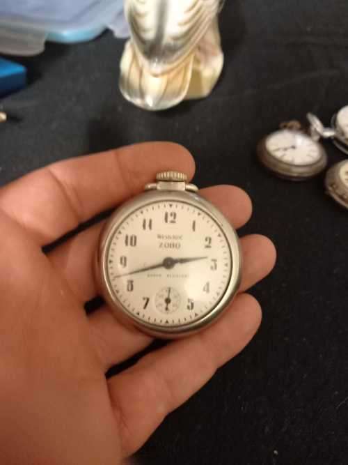 Vintage Zobo Westclox pocket watch