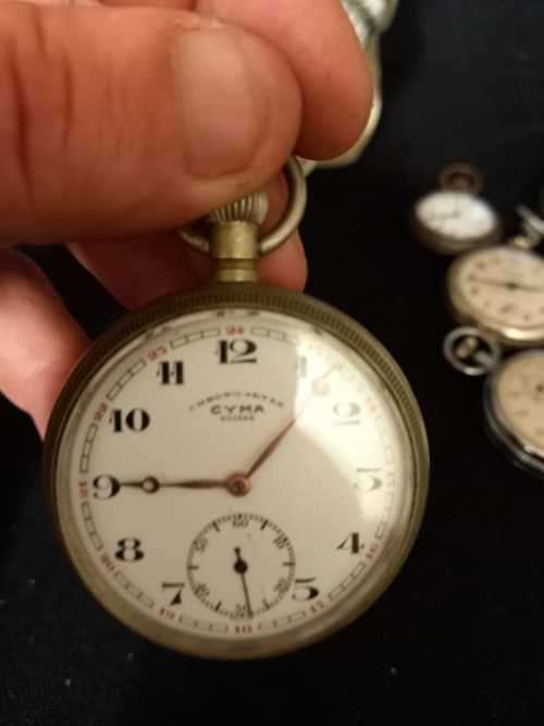 VINTAGE Cyma pocket watch