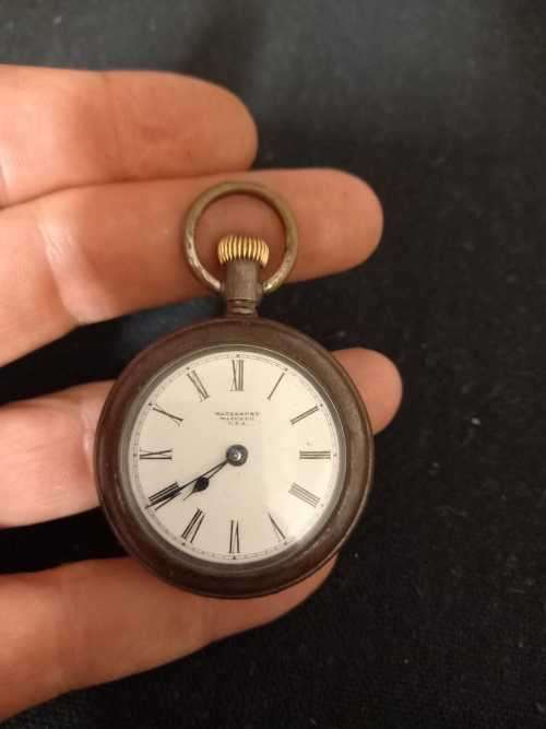 Vintage Waterbury pocket watch