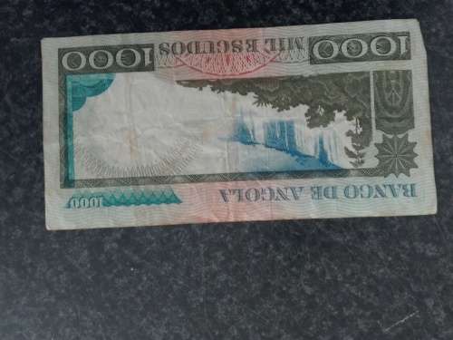 Vintage Angola note