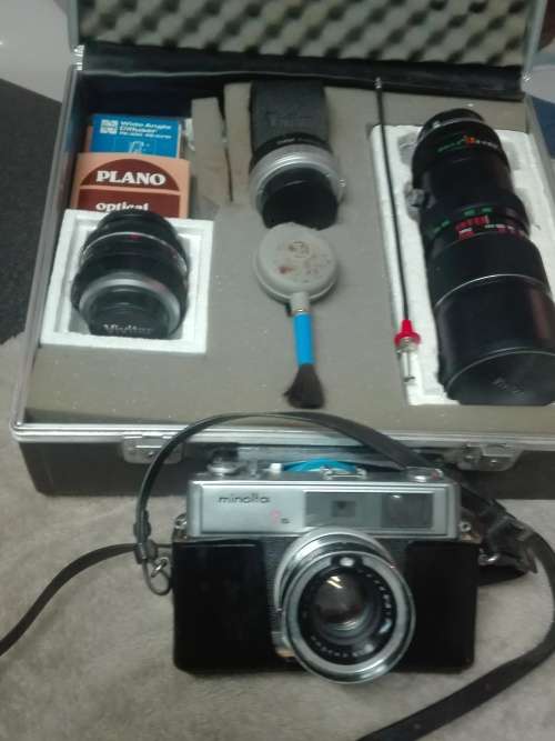 Vintage Minolta Hi-Matic 7s COMBO kit