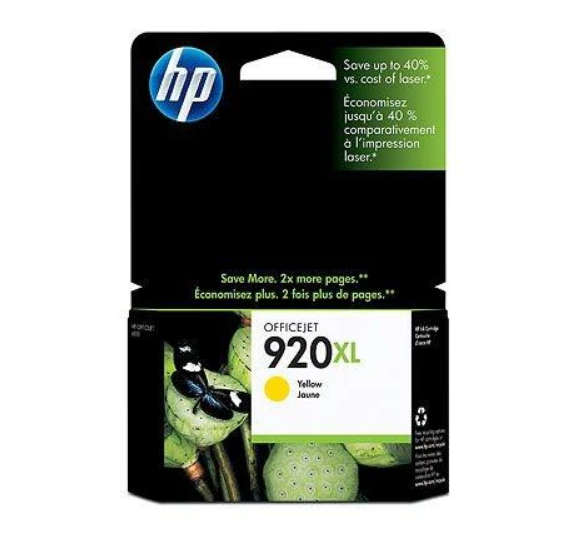 HP 920XL Yellow Ink Cartridge