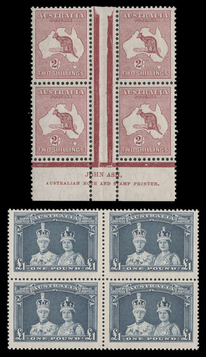 Cat.value R128 000-00+.  King George VI Australia Collection.  1 700+ mint stamps.