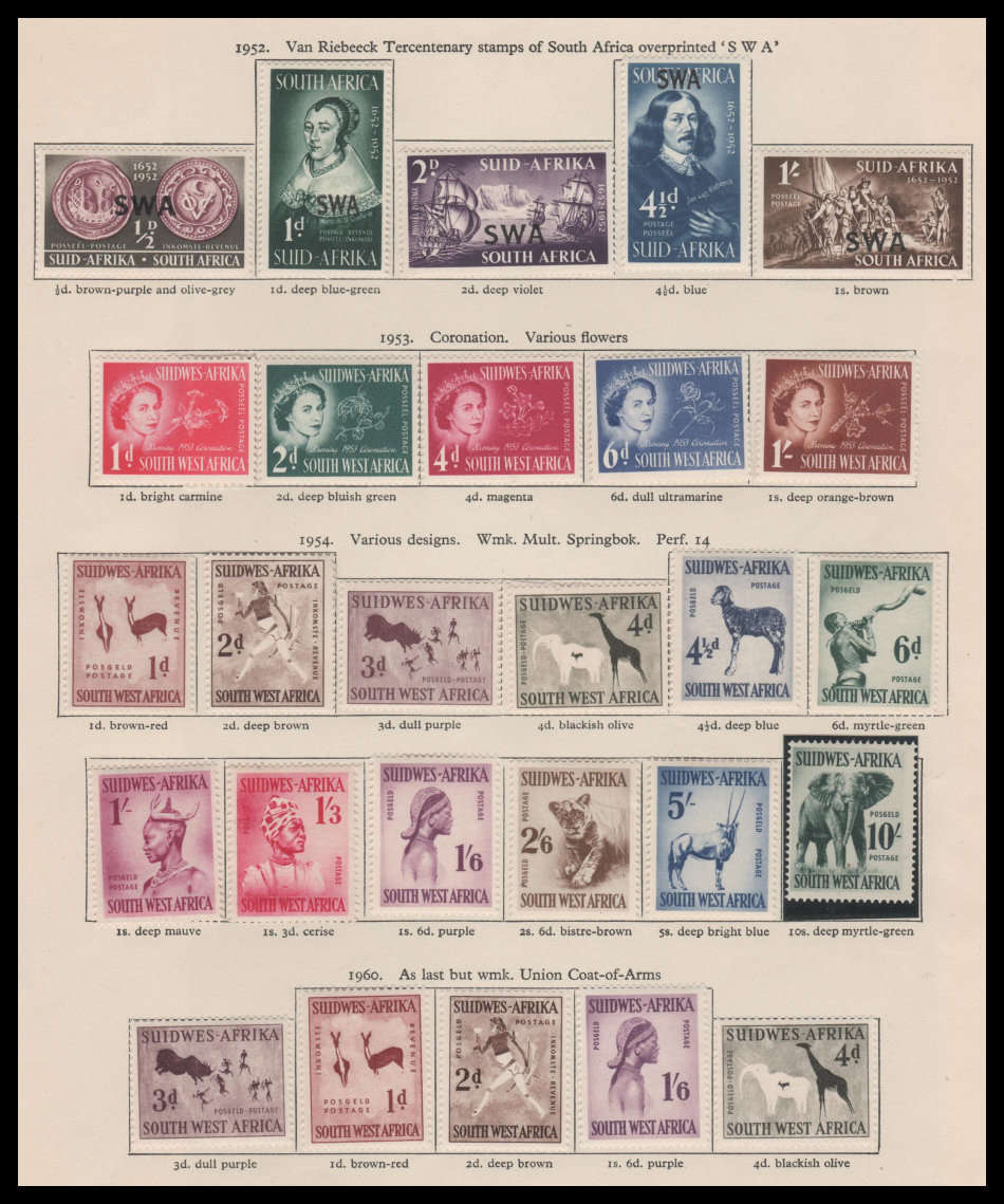 High value lot with both watermarks.