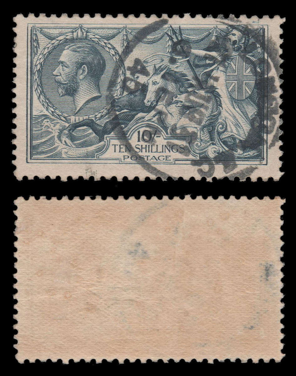 Great Britain.  Bradbury Wilkinson SEAHORSE.  Catalogue value R3 800-00.