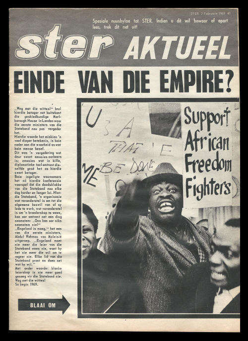 7 February 1969 STER Magazine Supplement as per scan.  8 Pages, 16 sides.