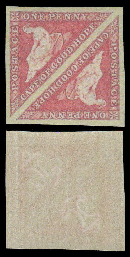 Cape of Good Hope.  Cape Triangular Forgery as per scan.