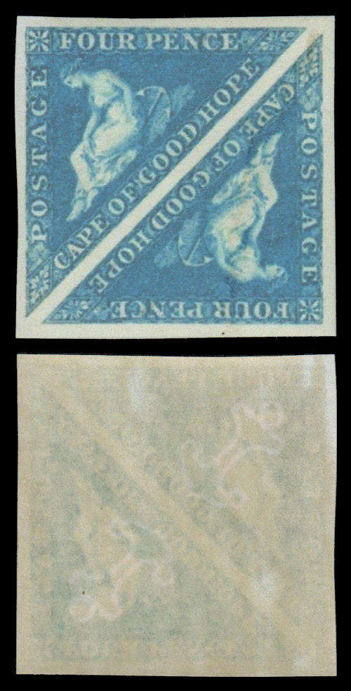 Cape of Good Hope.  Cape Triangular Forgery as per scan.