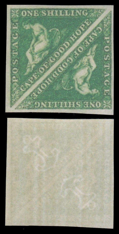 Cape of Good Hope.  Cape Triangular Forgery as per scan.