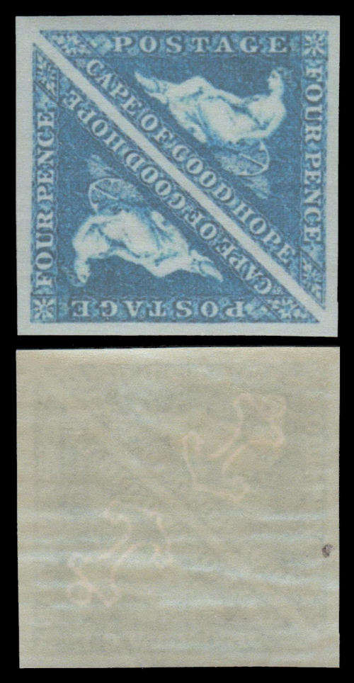 Cape of Good Hope.  Cape Triangular Forgery as per scan.