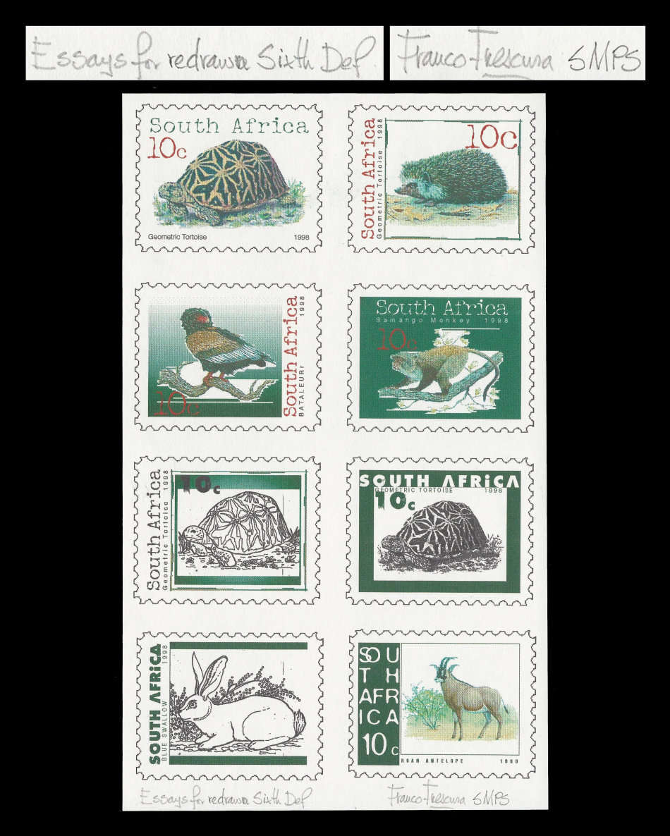 R.S.A.  Essay on Bond Paper. Signed by F. Frescura S.M.P.S.