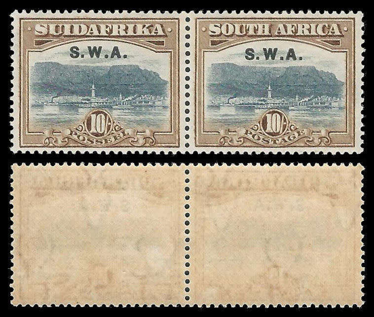 South West Africa. 1927/30. SACC 90. Mounted mint. Catalogue value R4 500-00.