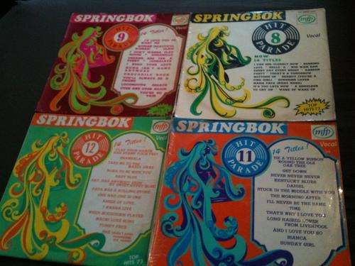 SPRINGBOK 8 + 9 + 11 + 12 four-in-one buy)