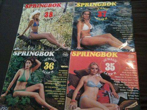 SPRINGBOK 35 + 36 + 37 + 38 (four-in-one buy)