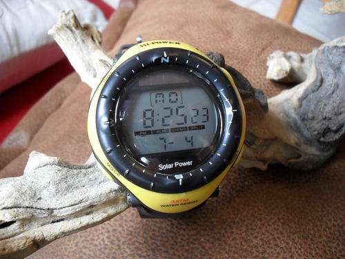 New Solar powered Sports Watch Crazy!!!