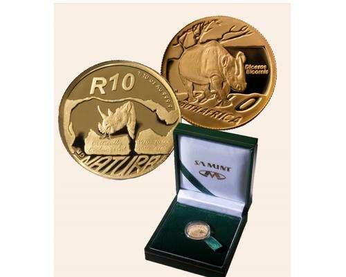 2010 Natura Black Rhino - With COA 935 - STILL SEALED