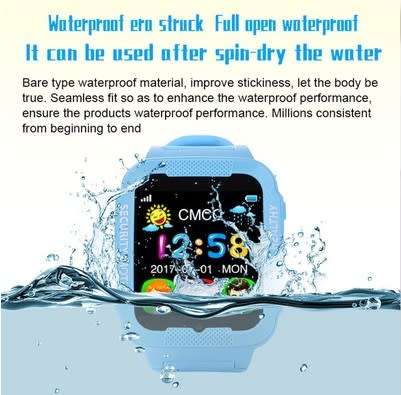 2017 Tracker Touch Screen Kids GPS Smart Watch>Delivery 30-75days