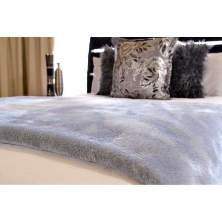Belfiore Blanket in Dove Grey DOUBLE ***SALE***