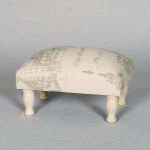 Footstool - Vintage Buildings ***SALE***