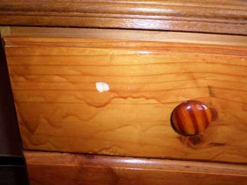 Wooden Desk and Wooden Chair - Second hand ***Collection ONLY from Jhb***