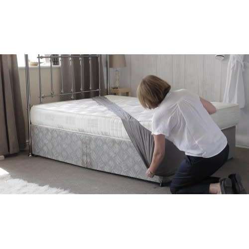 Bed Base Wrap - DOUBLE Bed Size - Grey