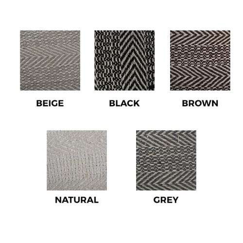 Simon Baker Cotton Throw - Chevron - Stone