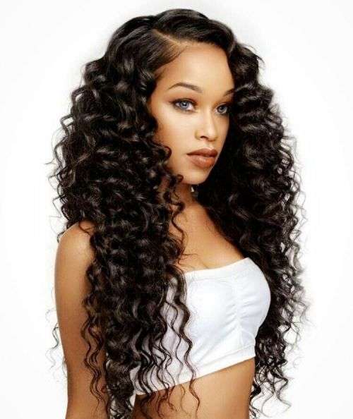 6 Bundles Virgin Brazilian 50g Deep Wave Hair plus FREE Closure - 8 Inches