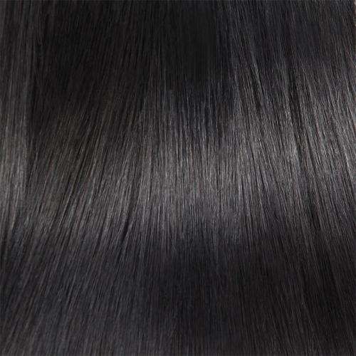 Heat Resistant Fibre Brazilian Hair 3 Bundles - 8, 10 and 12 Inches - Black