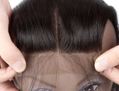 Machine Stitched 4x4 Brazilian Straight Lace Closure 3-way 8 Inches - Natural Colour - Grade 11