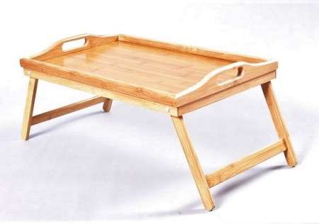 Foldable Bamboo Breakfast Tray