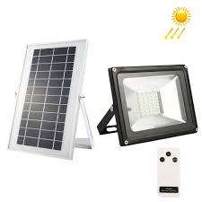 20W Solar Flood Light Waterproof Outdoor Remote Control LED Security