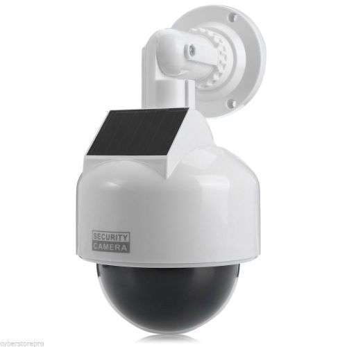 Wholesale from 6//PTZ Dummy Solar Powered Dome CCTV Camera Waterproof
