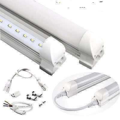 Brand new T8-1200mm 18W  LED Intergrated tubes frosted/clear cover