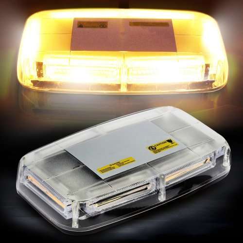 6 LED Strobe Emergency Hazard Warning Light High Intensity Top Roof Law Enforcement Mini Car Truck