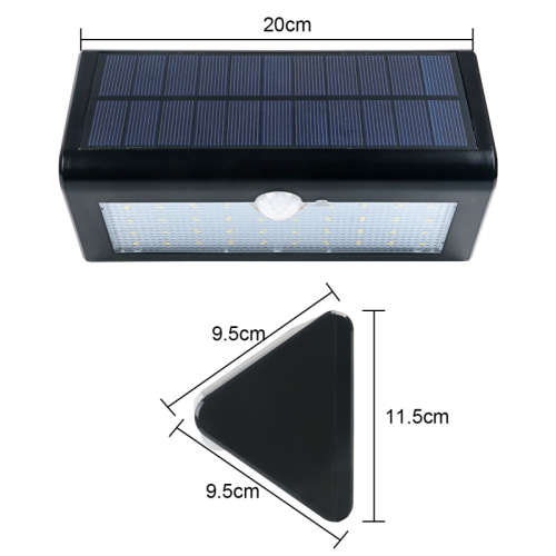 Solar Light Garden Lamp 38 LED Outdoor Wall Lights Body Induction Motion Sensor