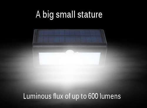 Solar Light Garden Lamp 38 LED Outdoor Wall Lights Body Induction Motion Sensor