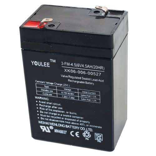 Brand new 6V4.5AH rechargeable batteries