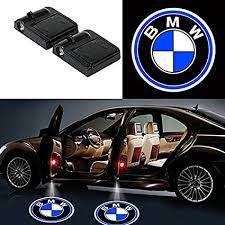 2pcs Universal Wireless Car Projection LED Projector Door Shadow Light Welcome Light Laser Emblem