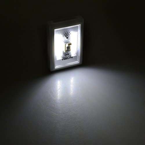 Bulk from 6 /// Brand new COB LED Wall Switch Lights, Emergency Battery Operated