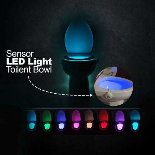 Bulk from 6///Brand new 8 in 1 Color changing Light for toilet