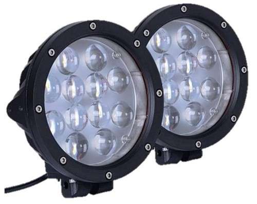 2 x 60W 4D LED Spotlights