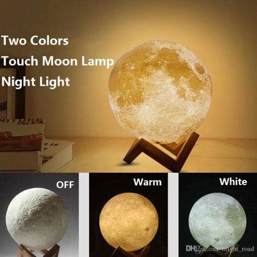 Magical Moon Night Light 3D Printing