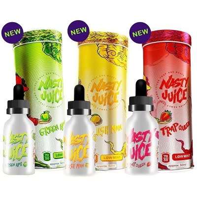 Bulk from 6 // NASTY JUICE Series E-Liquid 50ml 0mg