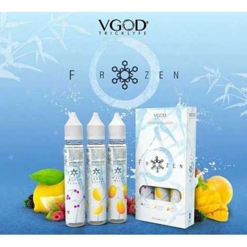 Bulk from 6 // VGOD Premium E-Liquids FROZEN 3mg 3x30ml
